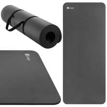 Load image into Gallery viewer, KEEP Extra Thick NBR Yoga Mat for Women &amp; Men, 15mm Thick, 72”x32” Large Exercise Mat with Non-Slip Workout Mat for Yoga, Pilates, Stretching, Meditation – Wide &amp; Cushioned Fitness Mat,Grey
