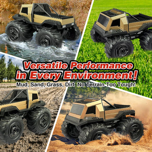 RC Cybertruck Toy, All-Terrain Capability Remote Control Truck for Kids & Adults, Off-Road Car