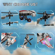 Load image into Gallery viewer, XIKOTEC RC Helicopter, Remote Control Helicopter Toy for Kids (Silvery)
