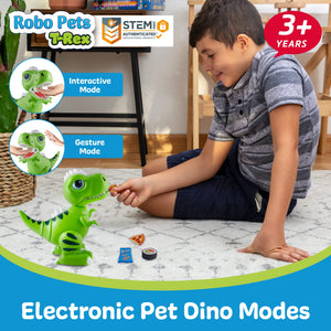 Remote Control Robot Toy with LED Light Eyes, Interactive Hand Motion Gestures, STEM Programmable Treats Toys