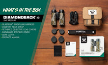 Load image into Gallery viewer, Vortex Diamondback HD 10x42 Binoculars (Mossy Oak Bottomland)
