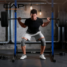 Load image into Gallery viewer, CAP Barbell Power Rack with Pull Up Bar &amp; Attachments -  Blue
