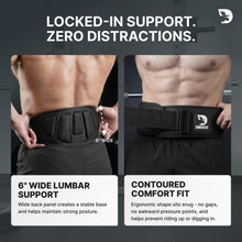 Load image into Gallery viewer, DMoose Fitness Weight Lifting Belt (Black 2.0)
