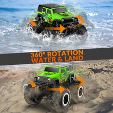 Load image into Gallery viewer, Amphibious Remote Control Car Toys for Boys 2.4GHz 1:16 All Terrain Off-Road RC Car Waterproof RC Monster Truck
