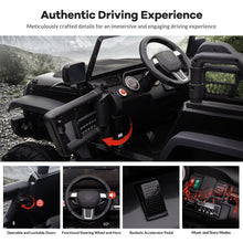 Load image into Gallery viewer, 24V 2 Seater Kids Ride On Car, 4 Wheeler Truck Ride On Toys for Big Kids with 5.5MPH Max Speed, Remote Control, Pink
