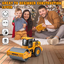 Load image into Gallery viewer, 2.4G Remote Control Road Roller Toys, RC Engineering Roller Truck for Boys, Construction Vehicles Model Toy Gift for Toddlers 3-5
