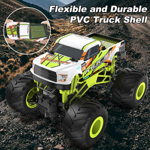 Remote Control Car, 20KM/H Monster Truck Toys for Ages 5-7, 1:16 Scale All Terrain RC Cars for Boys & Girls Age 4-7