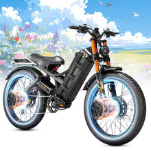 Load image into Gallery viewer, Romeo Pro Ⅱ4000W Dual Motor Ebike for Adults 52V 70Ah 200 Miles 46MPH Long Range Electric Bike 26 * 4.0&quot; Fat Tire
