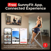 Load image into Gallery viewer, Sunny Health &amp; Fitness Upright Row-N-Ride® Exerciser in Pink
