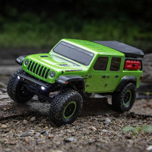 Load image into Gallery viewer, RC Truck SCX24 Jeep Gladiator 4 Wheel Drive Rock Crawler Brushed RTR Nothing Needed to Complete Ready-to-Run Green
