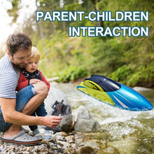 Load image into Gallery viewer, 4DRC RC Boat,S4 Remote Control Boat for Kids Adults,2 Modular Batteries,20+ MPH 2.4GHz High Speed Racing Boats for Pools and Lakes

