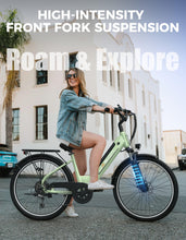 Load image into Gallery viewer, Electric Bike for Adults, 1200W Peak Motor Max 62miles &amp; 28MPH City Cruiser Ebike,26&#39;&#39; Commuter Ebike
