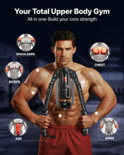 Load image into Gallery viewer, Merach Twister Arm Trainer, 22-440lb Hydraulic Power, Adjustable Home Chest Expander- Gray Pro
