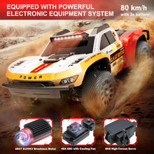 Load image into Gallery viewer, 1/14 RC Brushless Cars for Adult Speed 50 MPH，RC Short-Course Truck All Terrain Off Road Hobby Electric Off-Road Trucks 4WD
