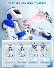 Load image into Gallery viewer, Remote Control Robot Toys Set, Smart Interactive Dog Toy and Blue RC Toy for Kids
