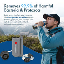 Load image into Gallery viewer, Katadyn Hiker Pump-Action Water Filter, 11 oz

