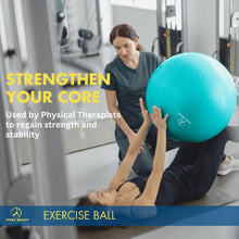Load image into Gallery viewer, ProBody Pilates Exercise Ball - Multiple Sizes Gym Grade Balance Ball for Fitness-(Green, 65 cm)
