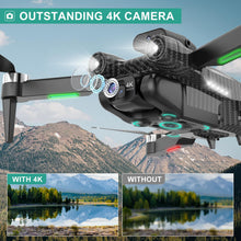 Load image into Gallery viewer, MSMV 4K HD Camera Drones, Wireless RC Toys for Boys Girls,Charcoal Black
