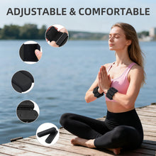 Load image into Gallery viewer, Rnnwolf Wrist Ankle Weights for Women Men 2lbs /Pair - (Black)

