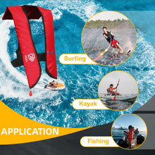 Load image into Gallery viewer, HWAYAN | Manual Inflatable Life Jacket for Adults| Supports up to 330 lbs
