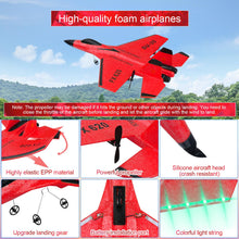 Load image into Gallery viewer, RC Airplane 2CH RC Plane 2.4GHz Remote Control Plane RTF SU35 RC Jet Easy to Fly FX620 Airplane Toys RC Planes (Red）
