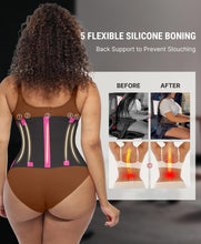 Load image into Gallery viewer, FeelinGirl Workout Waist Trainer Cincher Corset  for Women Rose Red XS
