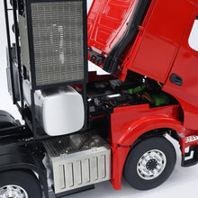 Load image into Gallery viewer, 1/14 RC Tractor Truck for 3363 1851 Heavy Metal Chassis 3-Speed Transmission Lock Differential Front Hook Equipment Rack Light Sound
