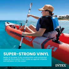 Load image into Gallery viewer, INTEX Excursion Pro K1 Inflatable Kayak 1-Person Set with Paddle &amp; Pump
