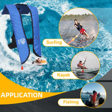 Load image into Gallery viewer, HWAYAN | Manual Inflatable Life Jacket for Adults| Supports up to 330 lbs
