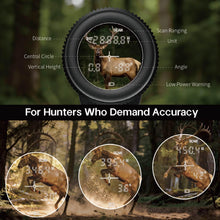 Load image into Gallery viewer, Gravoptics 10x42 Laser Rangefinder Binoculars for Hunting, 2624 Yard(Black)
