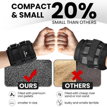 Load image into Gallery viewer, Ankle Weights, Wrist Arm Leg Weights 10 LBS x 2 - Black
