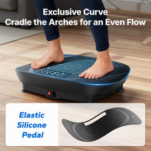 Load image into Gallery viewer, MERACH Vibration Plate Exercise Machine, Curved Vibration Plate for Lymphatic Drainage Weight Loss, Vibrating Plate with Real-Time Calorie Tracking on LED Display, Workout Equipment for Home Women Men
