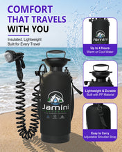 Load image into Gallery viewer, jamini 2.1 Gallon (8L) Portable Shower for Camping
