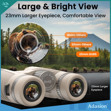 Load image into Gallery viewer, 8x42 Binoculars for Adults High Powered with Phone Adapter &amp; Tripod
