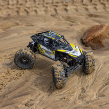 Load image into Gallery viewer, RC Truck UTB18 Capra 4WS 1/18th 4x4 RTR (Comes with Everything Needed to Run), Yellow, AXI-1750T2
