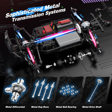Load image into Gallery viewer, 1/14 Brushless Fast RC Cars for Adults Boys, Max 50KM/H High Speed Remote Control Car,4X4 All Terrains RC
