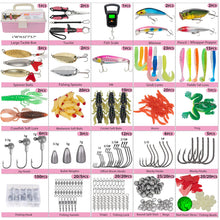 Load image into Gallery viewer, THKFISH 400PCS Large 3-Layer Tackle Box Fishing Lures Accessories Kit
