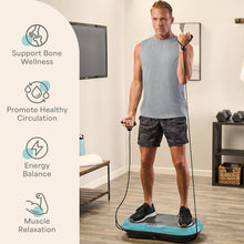 Load image into Gallery viewer, Lifepro Waver Vibration Plate Exercise Machine – High-Intensity Vibration Plate for Lymphatic Drainage – Full-Body Workout Vibrating Platform with Loop Bands – Fitness Equipment for Strength &amp; Toning
