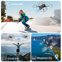 Load image into Gallery viewer, GPS Drone with Camera for Adults, 2K HD FPV Drones with Auto Return, Follow Me, Circle Fly, Waypoint Fly, Stable Hover
