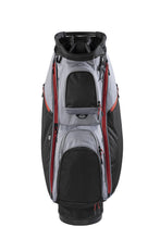 Load image into Gallery viewer, Sun Mountain Men's Forerunner Cart Golf Bag, Black Nickel Red
