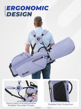 Load image into Gallery viewer, Sturdum Lightweight 7 Way Golf Stand Bag for Men Women, Upgrade Base
