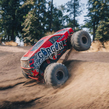 Load image into Gallery viewer, RC Truck Gorgon 2 Wheel Drive MT 1/10 RTR (Ready-to-Run Battery and Charger Included) Smart 3300 7C S120 USB Red ARA3230ST2
