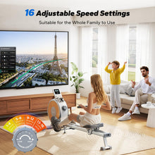 Load image into Gallery viewer, MERACH Rowing Machine with App (Manual-Adjust, Silent Version)
