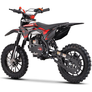 50cc 2-Stroke Kids Gas Dirt Bike Red