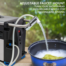 Load image into Gallery viewer, Hike Crew Propane Water Heater &amp; Shower Pump, Built-In Battery, Carry Case
