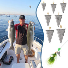 Load image into Gallery viewer, Glimin 36 Pcs Pyramid Fishing Weights Saltwater, 3 oz
