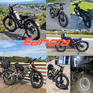 \Pro-Ⅲ 50MPH Electirc Bike - [2025 Latest] 5000W Dual Motor 60V 80AH 250Miles Long Range Ebike for Adults, Air Full Suspension