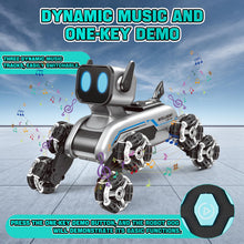 Load image into Gallery viewer, Remote Control Robot Dog Toy for Kids,2.4Ghz 8WD Gesture Sensing Stunt Rc Cars with Music &amp; Light
