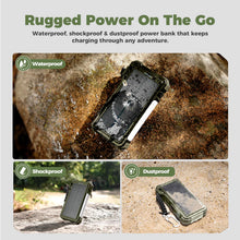 Load image into Gallery viewer, BLAVOR Solar Power Bank 20000mAh, Wireless Charger for Phones &amp; Apple Watch
