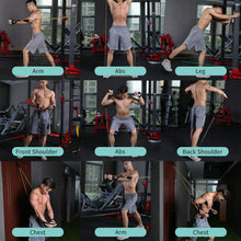 Load image into Gallery viewer, WHATAFIT Resistance Bands, Exercise Bands，Resistance Bands for Working Out, Work Out Bands with Handles for Men and Women Fitness, Strength Training Home Gym Equipment
